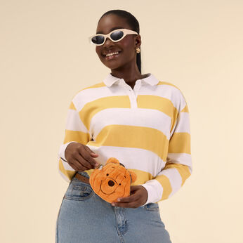 Winnie the Pooh Exclusive Plush Pumpkin Cosplay Coin Bag, Image 2